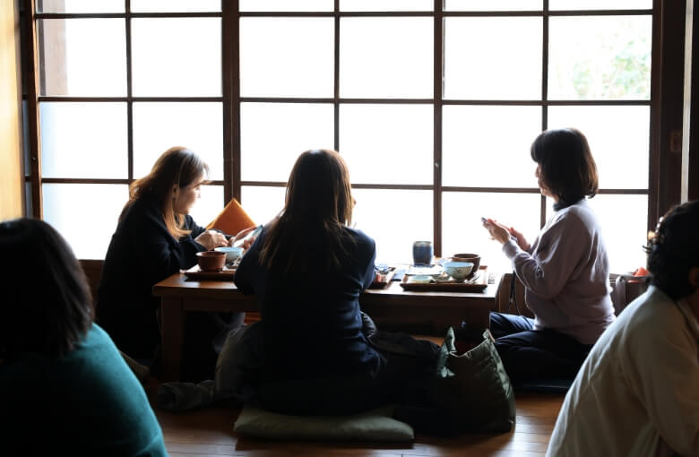 ゆったり語らう時間